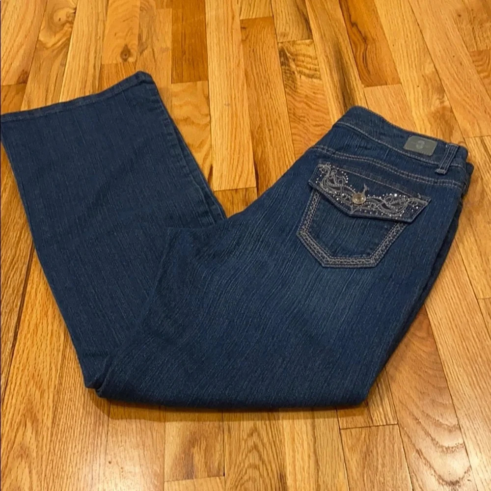Bandolino‎ Jeans with back pocket detail size 10